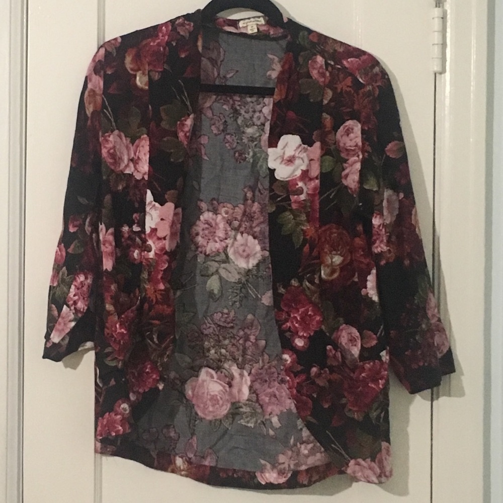 Floral Blazer